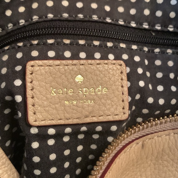 Kate Spade “BERKSHIRE ROAD TEEGAN “ Tote in Cafe Pebble Grain Leather - Picture 4 of 9